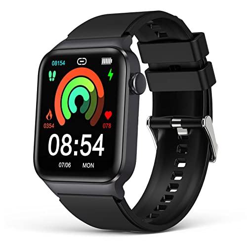 Smart Watch for Men Women,Fitness Tracker Bluetooth Call Watches with Heart Rate Monitor-Pedometer-Sleep Monitor,Activity Trackers with IP67 Waterproo