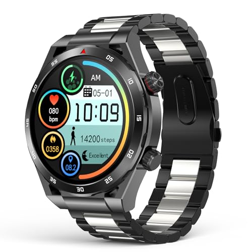 EarlySincere Smart Watches with Blood Pressure Monitor, IP67 Waterproof for Android iOS iPhone,1.39" HD Smartwatches for Men, Fitness Watch with Heart