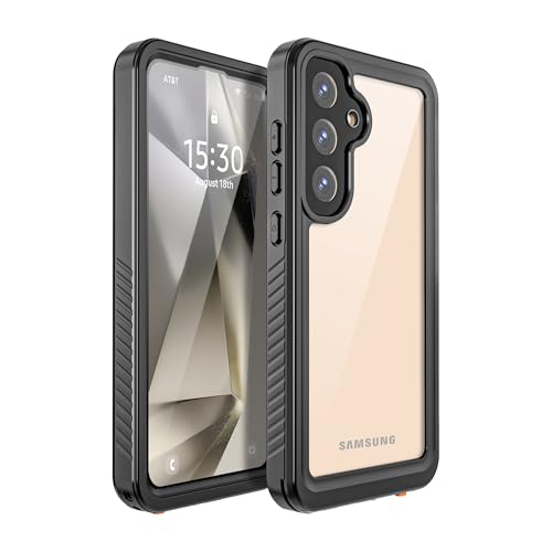 for Samsung Galaxy S25 Plus Waterproof Case, Military-Grade Full Body Defense: IP68 Underwater Protection, Built-in Screen Protector & Camera Lens Cov