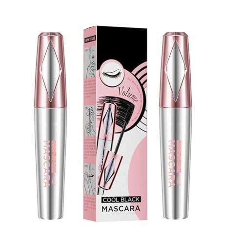 My Amazing Lashes Mascara,4D Silk Fiber Volume And Length Mascara,Waterproof & Sweatproof Long Lasting,Create Natural Look Of Lash Extensions (Black,