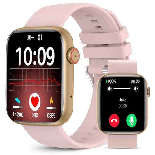 Smart Watch for Women, 1.85" GPS Watcher with 120+ Sports Modes, Blood Pressure-Blood Oxygen-Heart Rate-Sleep Monitor, IP67 Waterproof Smartwatch for