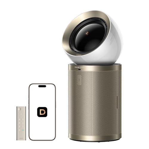 Dreame Air Purifier PM20 for Home Large Room, Cleans 5,650 ft² in One Hour with 4 Filters, Dual-way Air Oulets, Al Tracking, Air Quality Monitor with