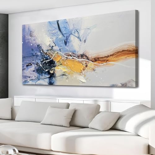 Ardemy Abstract Wall Art Bedroom Canvas Art Wall Decor Living Room Modern Textured Picture Painting Artwork for Kitchen Dining Home Office, Extra Larg