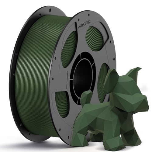 ANYCUBIC PETG Filament 1.75mm, 3D Printer Filament, Dimensional Accuracy +-- 0.02mm, Exceptional Toughness, Print with Most FDM 3D Printers,Intelligen
