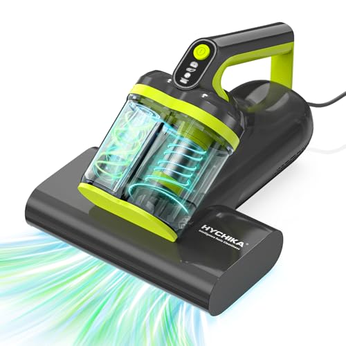 Mattress Vacuum Cleaner UV for Pet Hair,16kPa Power Suction UV Bed Vacuum Cleaner,140°F Heated Function,Ultrasonic High Tapping,HEPA Filter,Bed Vacuu