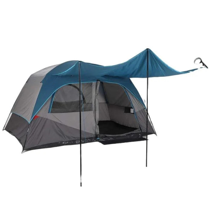 Garvee Camping Tent, Tent for Camping, Easy Set up Camping Tent 4 Person and 6 Person for Hiking Backpacking Traveling Outdoor, Light Blue (Camping Te
