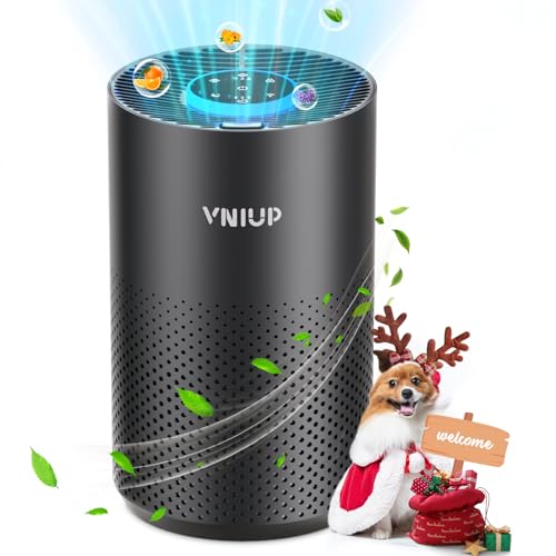 Air Purifiers for Bedroom Home up to 1000 ft², Vniup H14 True HEPA Room Air Purifiers for Bedroom, with Fragrance Function Sleep Mode& Light Mode Air