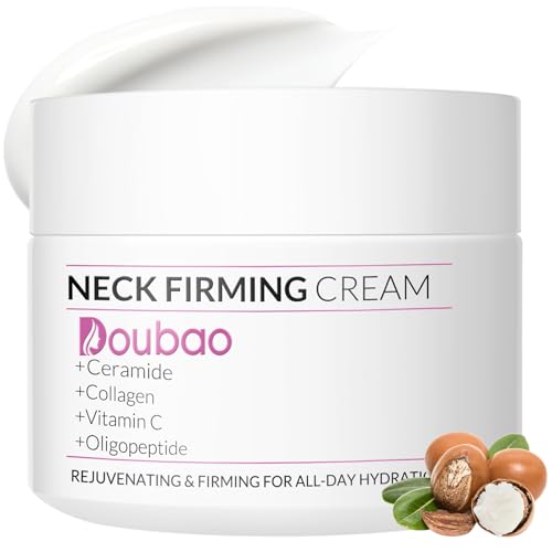 Neck Firming Creams for Tightening and Firming, Moisturizer Face Cream with Collagen, Hyaluronic Acid, Day & Night Anti-Aging Skin Tightening Cream fo