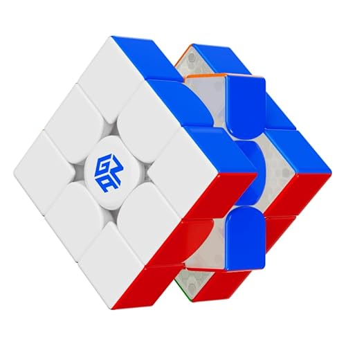 GAN 16 Maglev Speed Cube 3x3 Magnetic, 88 Magnets Omni-Directional Positioning, 62g Lightweight Professional Speedcube, Brain Teaser Puzzle Fidget Toy