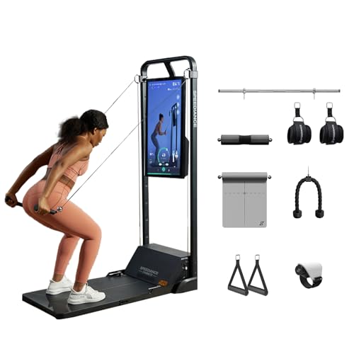 Speediance Gym Monster Smart Home Gym, Multifunctional Strength Training Machine, Smith Machine Power Cage Workout Station, Squat Rack Cable Machine,