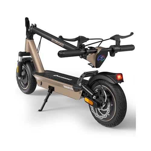 Electric Scooter, 32 Miles & 25MPH, 264lbs Capacity, 10" Pneumatic Tires, 750W Motor, Foldable Commuter Scooter for Adults with Forged Folding System