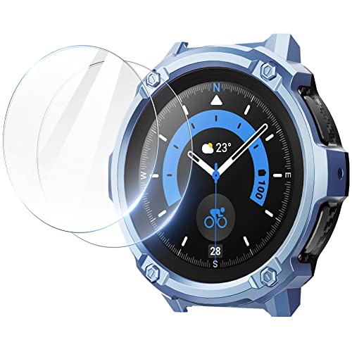 SUPCASE Unicorn Beetle Case Designed for Galaxy Watch 5 Pro 45mm (2022), Rugged Protective Case with 2 Pack Screen Protector (Tilt)