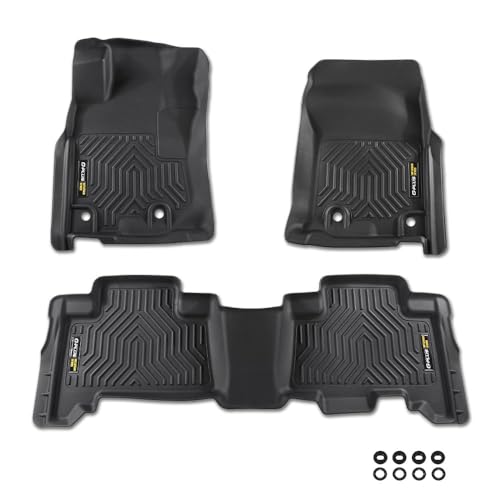 G-PLUS Cargo Liners Floor Mats Compatible with 2013-2024 Toyota 4Runner-Fit 2014-2023 Lexus GX460 Floor Liner All Weather Full Cover Protection TPE 1s