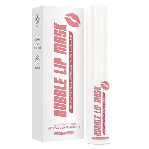 Bubble Lip Balm for Smooth and Hydrated Lips - Moisturizing Lip Care with Collagen and Aloe Vera