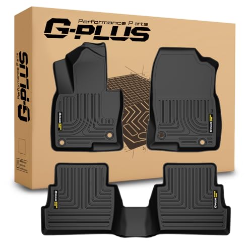 G-PLUS Floor Mats Cargo Liner Fit for Mazda CX-5 2017 2018 2019 2020 2021 2022 2023 2024 2025 TPE All Weather Custom Fit Full Cover Protection Floor L
