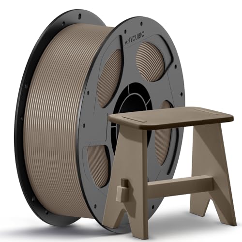 ANYCUBIC PETG Filament 1.75mm, 3D Printer Filament, Dimensional Accuracy +-- 0.02mm, Exceptional Toughness, Print with Most FDM 3D Printers, Intellige
