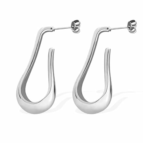 Gold Earrings,Gold Hoop Earrings For women, 14K Gold Plated Dangle Earrings, Gold Earrings For Women Hoops, Silver Hoop Earrings For Women gold12