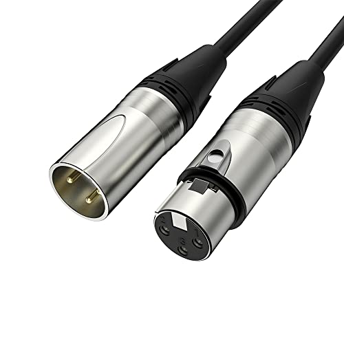 MAONO 6FT XLR Microphone Cable Premium XLR Male to Female Mic Audio Cord with Balanced 3 PIN Connector,Speaker Cable Mic Wire PD100X,200X,300X,400X Mi