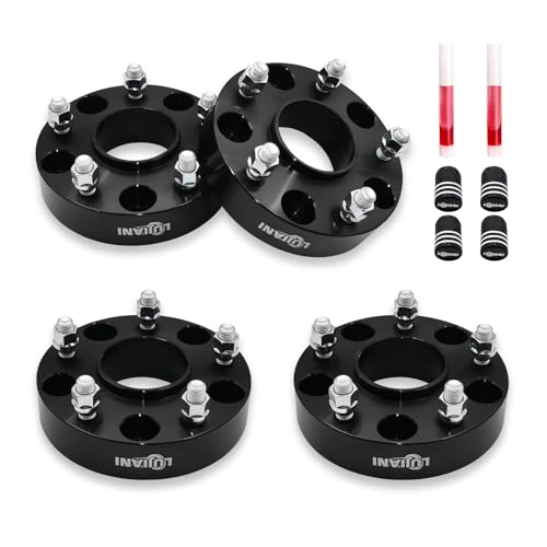 4 Pack 5x139.7mm Wheel Spacers for 2012-2018 Ram 1500 4WD, 1.5" Thick Forged Hubcentric Tire Spacer, M14x1.5 Thread Studs & 77.8mm Centric Bore, 5x5.5