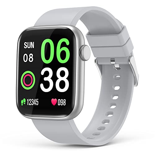 Smart Watch for Men Women with Bluetooth Call Answer-Dail,1.9'' HD Full Touch Screen Fitness Tracker, Smartwatch with Heart Rate Blood Oxygen Sleep Mo