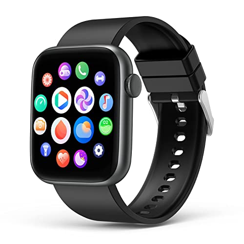 Smart Watch with Bluetooth Call Answer-Dial for Men Women,1.9'' HD Full Touch Screen Fitness Tracker, Smartwatch with Heart Rate Blood Pressure Blood