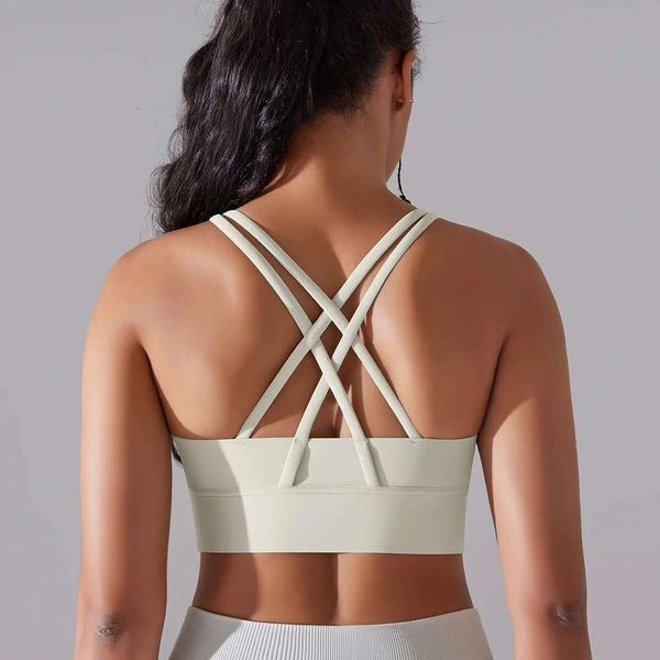 Mulheres Sexy Yoga Bra Suporte de Alto Impact Sports Roupher Running Rouping QuickTank Top Top Fiess Bralette acolchoado