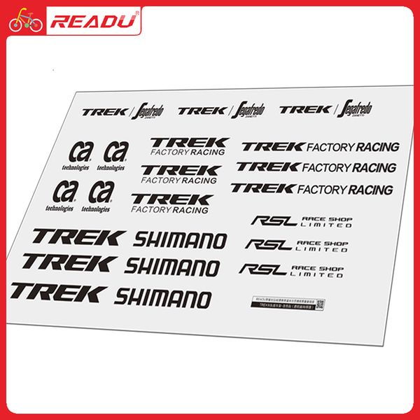 Bike Groupsets Bicycle Frame Stickers MADONE 9 Road Bike Decals Segafredo ZANETTI Frame Helmet Stickers Transparent Bottom Original Craft 23
