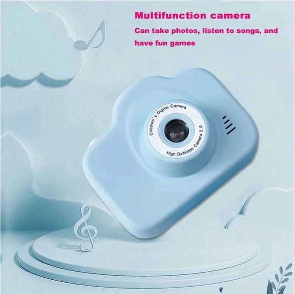 Toy Cameras Color Mini Childrens Camera Multi-function Children Portable Photo Video Digital Camera Toys Child Selfie Camera Toy GiftsL4816