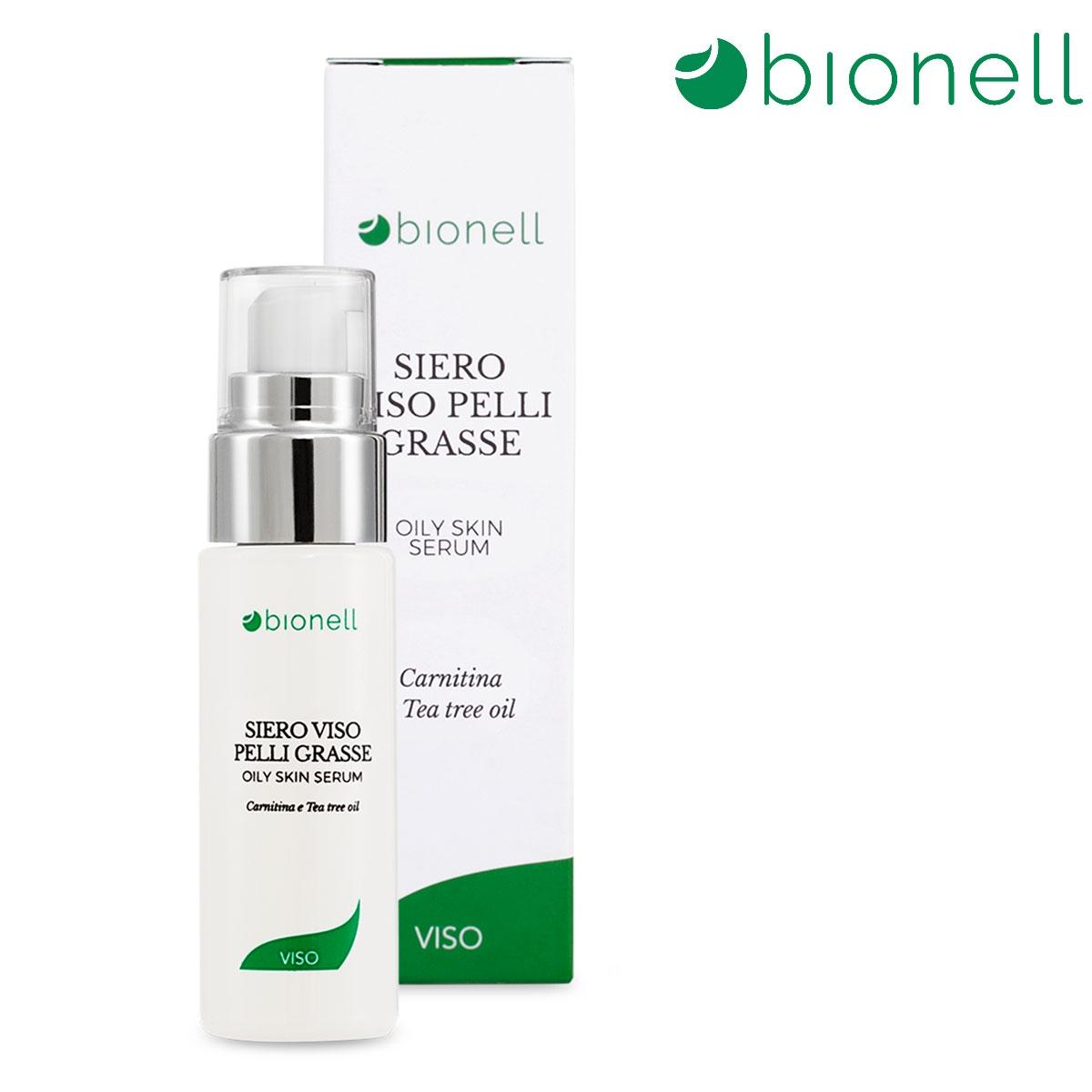 Bionell ansiktsserum for fet hud bionell 30 ml