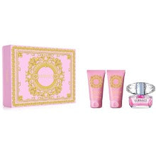 Versace Bright Crystal Gift Set EDT 50ml, Bright Crystal Body Lotion 50ml and Bright Crystal Shower Gel 50ml FREE