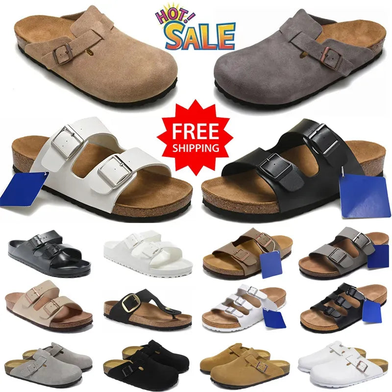 Free Shipping Clogs designers sandals slippers slide Platform Flip Leather suede Men Women Shoes Gold Trainers Outdoor Loafers Slipper big size 35-4