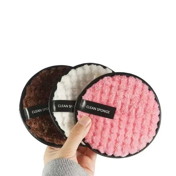 1 piece of fiber optic makeup removal pad can be reused for facial cleaning sponge cloth towels cosmetics puffs makeup accessories W240809