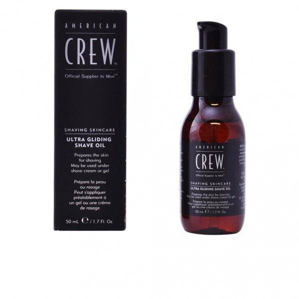 Shaving skincare Ultra gliding shave oil - American Crew Golenie i pielęgnacja brody 50 ml