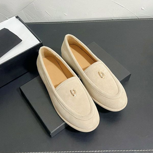Mulheres Sapatos Casuais da impermeabilização feminino Designer de camurça Upper Comfort Fall Winter Wool Shoes Plataforma Mantenha sapatos