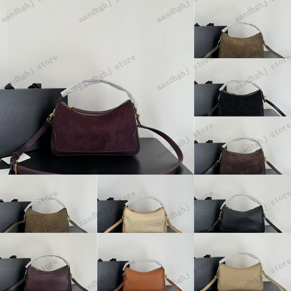 Designer Suede Underarm Bag Frosted Leather Luxury Hobo Women Tote Bag Exquisite Women Shoulder Bag Fashion Fall And Winter Handbag