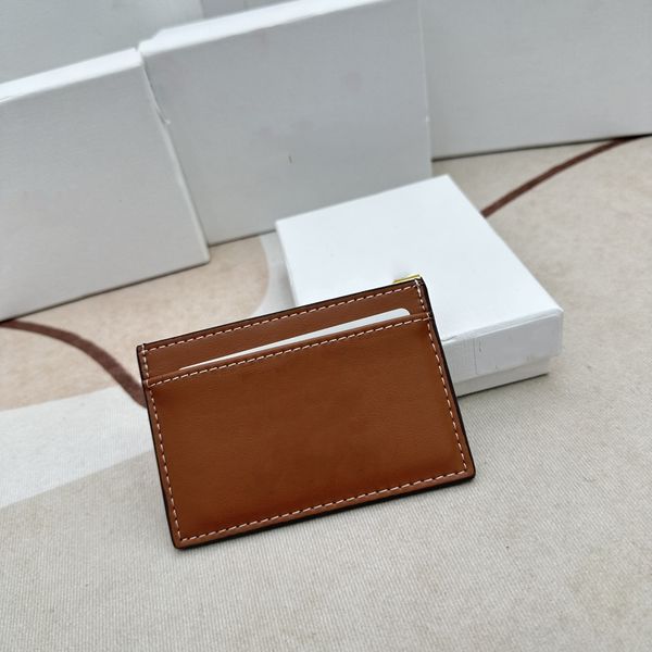 Fashion Designer Card Holders Leather Wallet Womens Coin Bag With Gift Box And Dust Bag