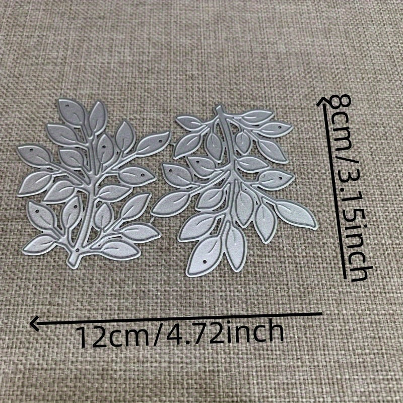 TEMU New Flowers Leaves Metal Cutting Dies Stencils For Diy Scrapbooking Decorative Handcraft Die Cutting Template Mold