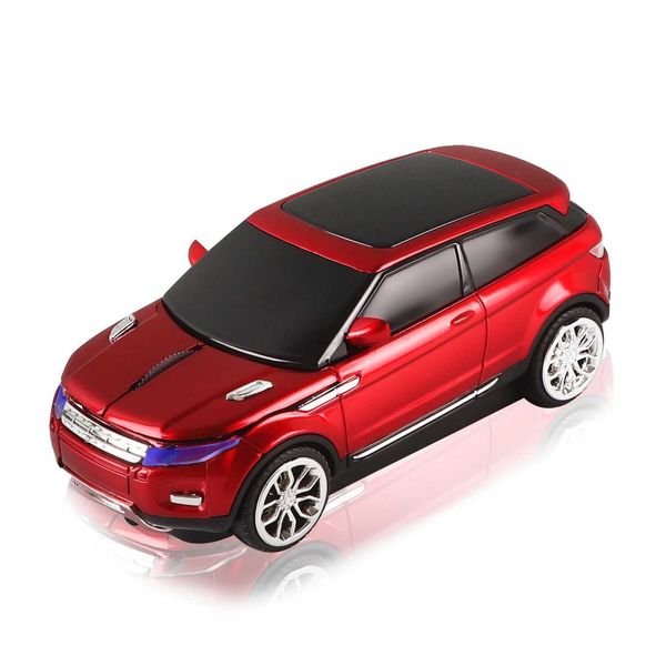 Ergonomic 2.4Ghz Wireless Mouse 3D Cool SUV Sports Car Mouse USB Optical 1600DPI Gaming Mice For PC Laptop Desktop Computer GiftM240725