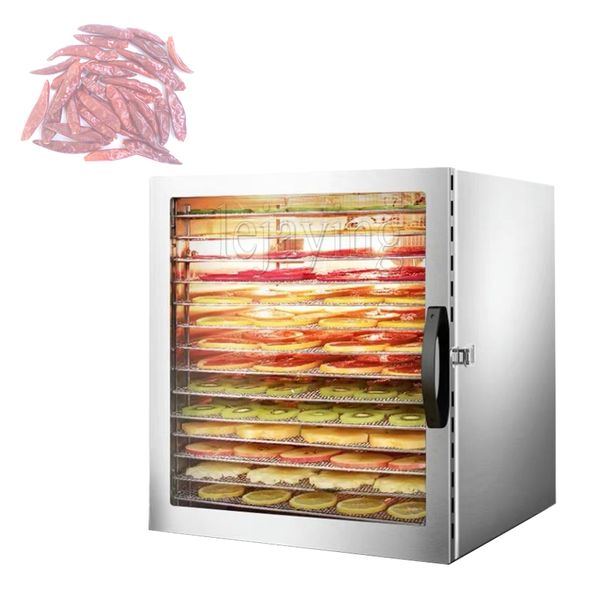 Dryer For Vegetables Dried Fruit Meat Stainless Steel Dehydrator Fruit Drying Machine