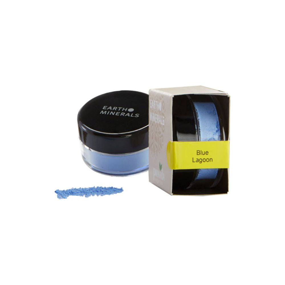 Provida organics Earth Minerals Luminous Shimmer Lidschatten, Blue Lagoon (2,50 g)