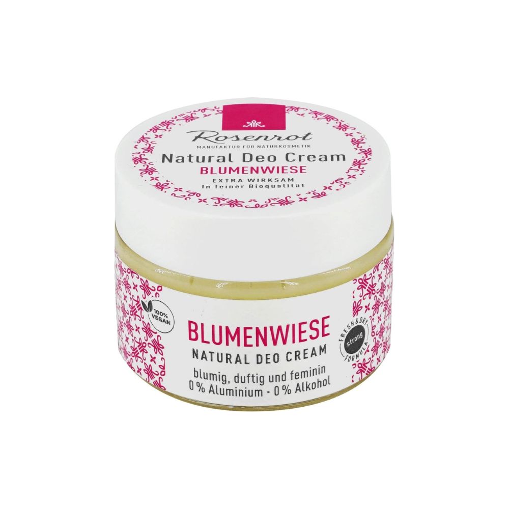 Rosenrot Kremdeodorant, Blomstereng (50 g)