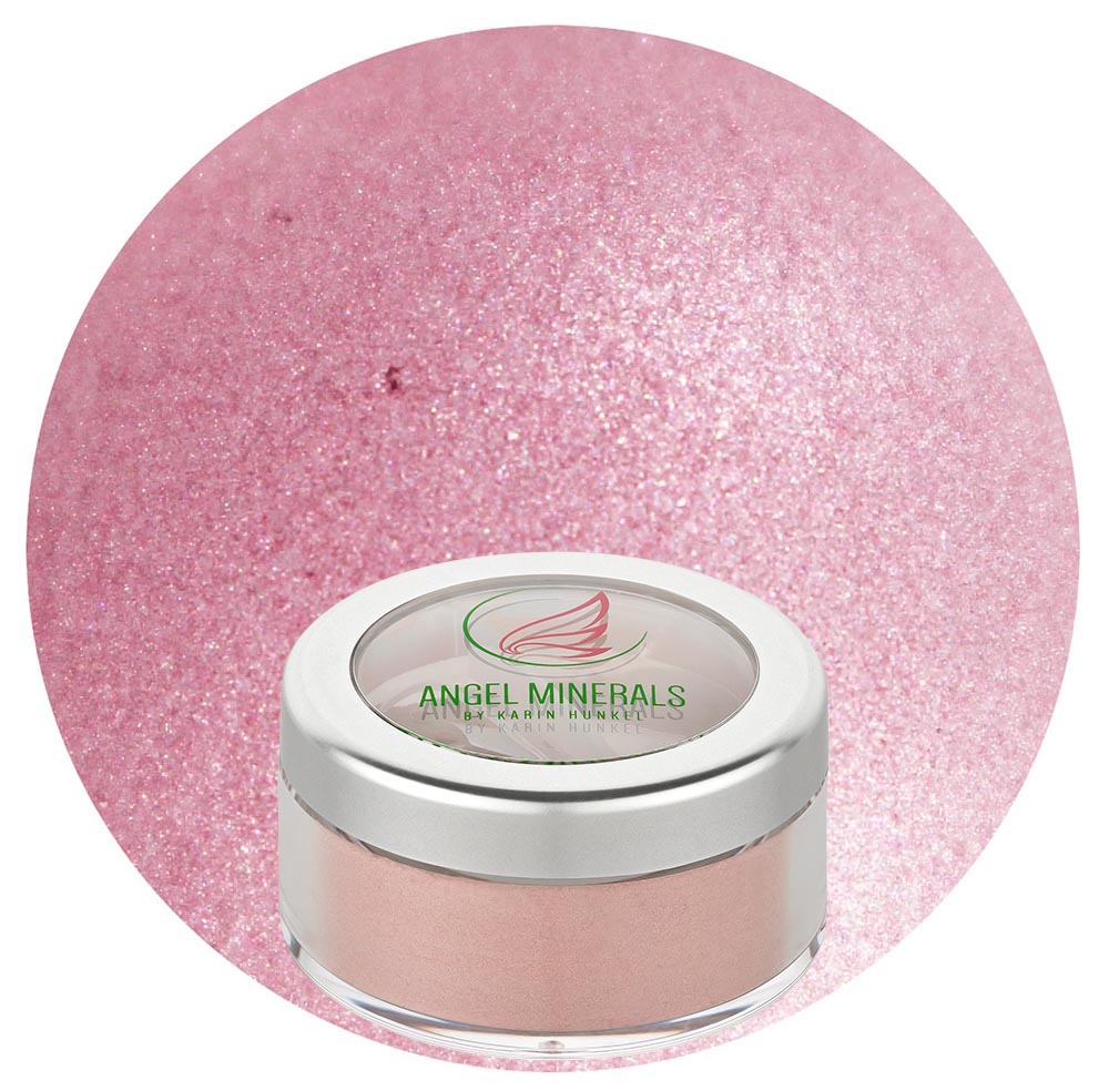 Angel minerals Mineralny róż Cool Rose Glossy (2 g) Blush naturale