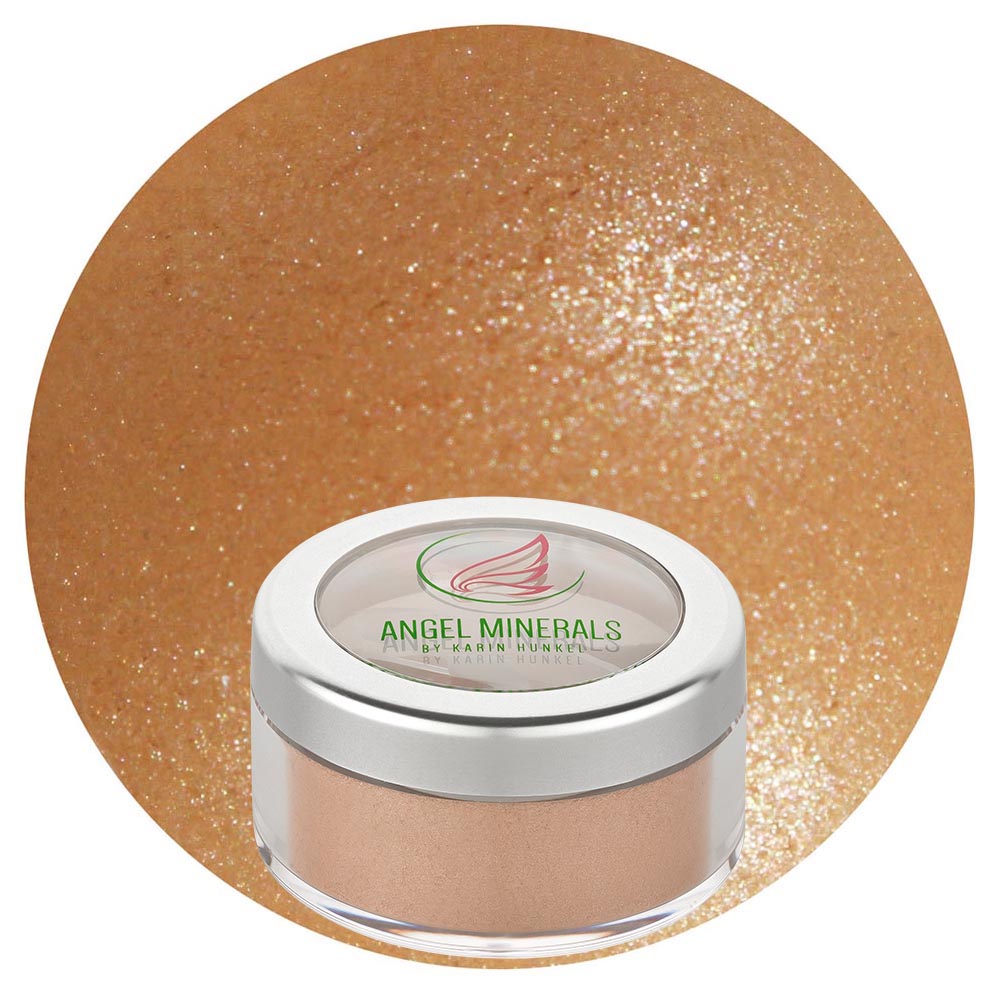 Angel minerals Mineralny róż Golden Glossy (2 g) Blush naturale