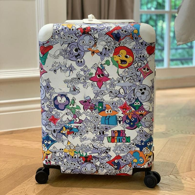 Suitcase Designer with Wheels Travel Large Capacity Trolley Carry Roll Lage Trunk Boarding Case Leisure