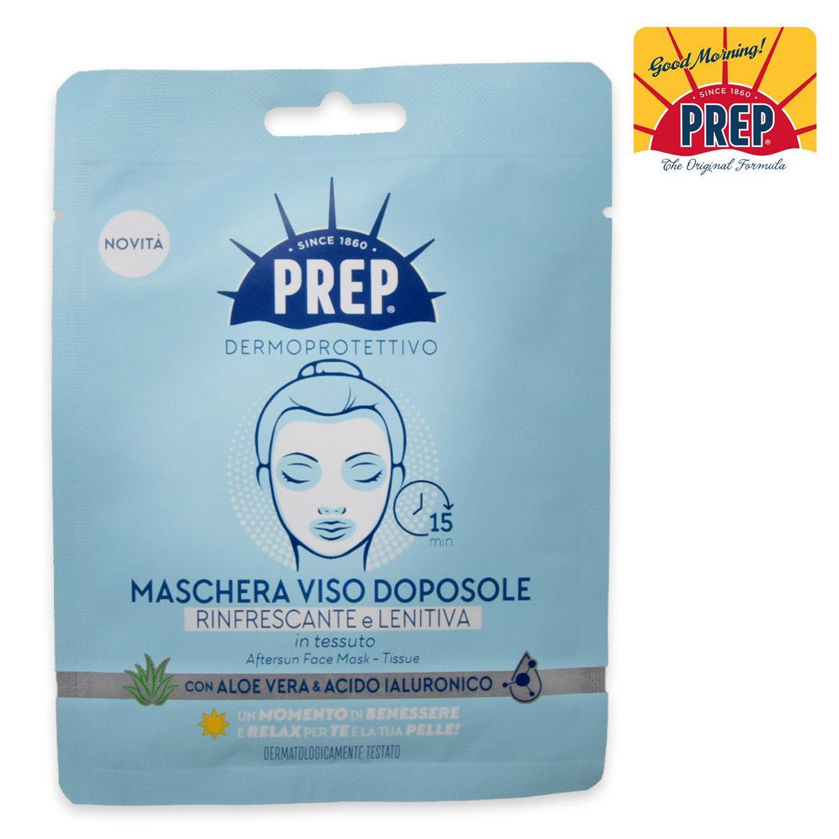 Prep after-sun face mask