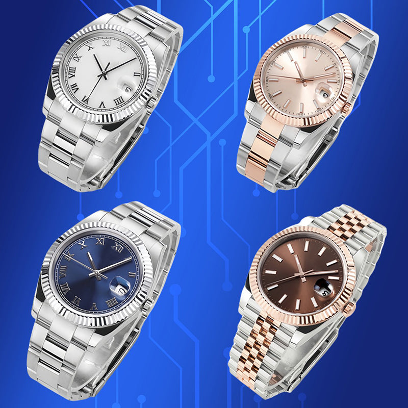 Men&#039;s Watches High Quality Design 36mm 41mm Mechanical Movement Watch 904 Full Stainless Steel Chain Sapphire Mirror Luminous Function Design L