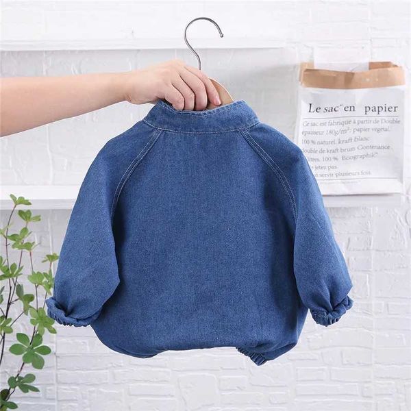 Clothing Sets 2023 Spring Autumn Children Clothes Boys Suit Denim Pullover Tops + Jeans Pants 2Pcs-Set Infant Casual Outfits Kids Sportswear