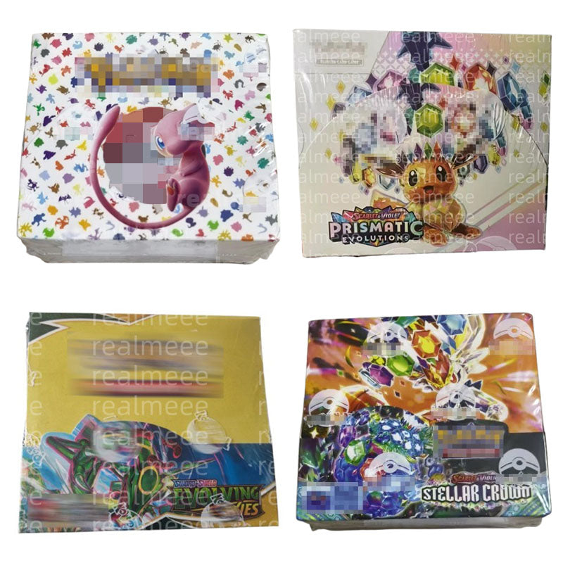 360 Blind Box Booster Packs Pixie English Card Games Cards Tabletop Matchmaking Game Drop Delivery Toys