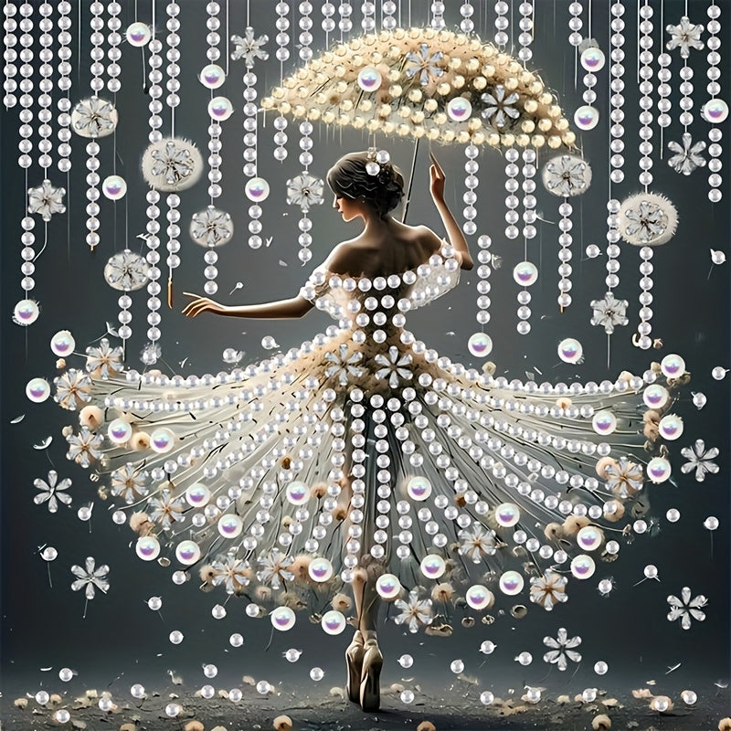 TEMU Umbrella Set - 5d Diy Crystal Decoration, Special Shape Mosaic Craft, Handmade Gift And Wall Decoration, Unframed