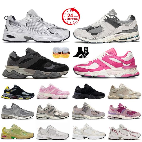 hot new designer casual running shoes for women men suede pack sea salt crystal pink haze bricks & wood blue tennis athletic sneakers traine